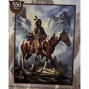 Wild Wings Russ Docken They Call Me Wolf Jigsaw Puzzle 18x24 New Sealed